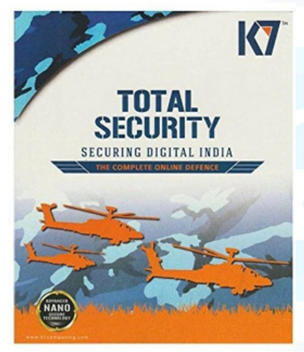 K7 Total Security - 1 PC 1 Year (Digital Key)